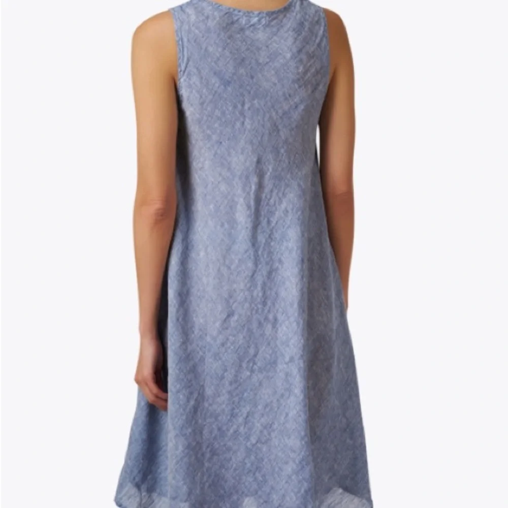 CP Shades linen Bree dress over dye chambray medium like new - Picture 3 of 8